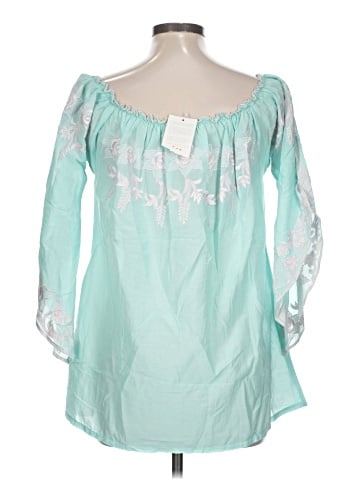Taj 3/4 Sleeve Blouse (view 2)