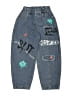 Assorted Brands Graphic Blue Jeans Size 150 cm / US 12 - photo 1