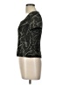 Ronni Nicole Black Short Sleeve Top Size 10 - photo 5
