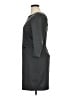Gap Solid Gray Casual Dress Size 14 - photo 5