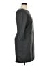 Gap Solid Gray Casual Dress Size 14 - photo 4