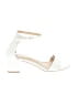 Allude White Sandals Size 7 - photo 1