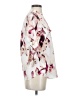 Ivanka Trump 100% Polyester Floral Ivory 3/4 Sleeve Blouse Size XS - photo 4
