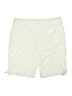 St. John's Bay Solid Ivory Cargo Shorts Size 12 - photo 1