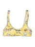 LA Hearts Floral Yellow Swimsuit Top Size S - photo 1