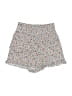 Monoprix Floral Ivory Shorts Size 8 - photo 1