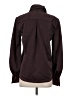 Equipment 100% Polyester Burgundy Long Sleeve Blouse Size XS - photo 2