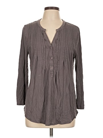 Cable & Gauge Long Sleeve Blouse (view 1)