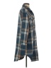 Happily Grey 100% Polyester Plaid Gray Casual Dress Size S - photo 4
