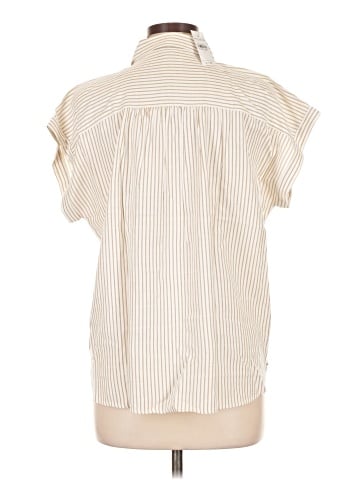 Ann Taylor Factory Short Sleeve Blouse (view 2)