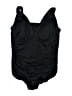 Lands' End Solid Black One Piece Swimsuit Size 20W - photo 1