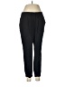 Old Navy 100% Rayon Solid Black Track Pants Size M - photo 1