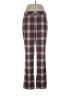 Lands' End Plaid Brown Casual Pants Size 10 - photo 1