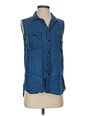 Madewell Sleeveless Button-Down Shirt (view 1)