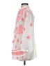 Taj 100% Cotton White 3/4 Sleeve Blouse Size S - photo 5