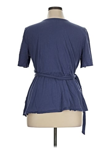 Ann Taylor LOFT Short Sleeve Blouse (view 2)