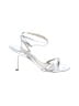 Jimmy Choo Metallic Silver Sandals Size EU 40 - photo 1