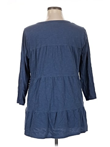 Style&Co 3/4 Sleeve Blouse (view 2)