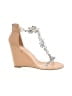 Just Fab Ivory Wedges Size 8 1/2 - photo 1