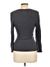 Bebe Gray 3/4 Sleeve Top Size L - photo 2