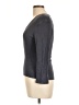 Bebe Gray 3/4 Sleeve Top Size L - photo 5