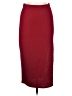 Unbranded Solid Burgundy Formal Skirt Size M - photo 1