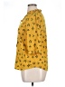 Park Avenue Yellow 3/4 Sleeve Blouse Size 14 - photo 5