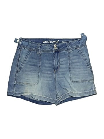 Wallflower Denim Shorts (view 1)