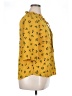 Park Avenue Yellow 3/4 Sleeve Blouse Size 14 - photo 4