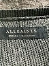 ALLSAINTS 100% Cotton Gray Pullover Sweater Size S - photo 7