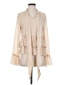 Rachel Parcell 100% Polyester Ivory 3/4 Sleeve Blouse Size S - photo 1