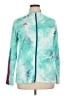 Adidas 100% Polyester Tie-dye Teal Track Jacket Size XL - photo 1