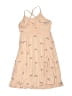 Gap 100% Cotton Hearts Tan Dress Size 8 - photo 2