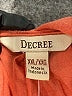 Decree 100% Rayon Orange Short Sleeve Top Size XXL - photo 7