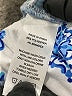 Vince Camuto Paisley Blue Casual Pants Size 2X - photo 5