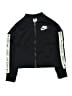 Nike 100% Polyester Graphic Black Track Jacket Size M (youth) - photo 1