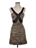 BCBGMAXAZRIA Brown Cocktail Dress Size 4 - photo 1