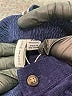 Janie and Jack 100% Cotton Blue Overalls Size 3-6 mo - photo 3