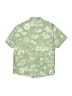Zara Tropical Green Short Sleeve Button-Down Shirt Size 9 - photo 2
