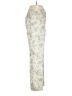 Bernard Zins Floral Ivory Casual Pants Size 8 - photo 4