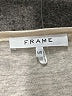 FRAME 100% Linen Ivory Short Sleeve Top Size L - photo 7