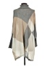 Calvin Klein 100% Acrylic Gray Poncho Size Sm - Med - photo 2