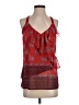 Kut from the Kloth 100% Polyester Red Tank Top Size S - photo 1