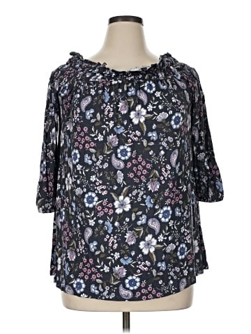 Lane Bryant 3/4 Sleeve Blouse (view 1)
