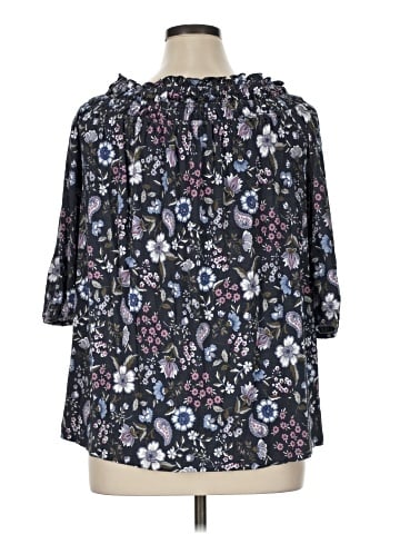 Lane Bryant 3/4 Sleeve Blouse (view 2)