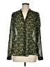 CAbi 100% Polyester Green Long Sleeve Blouse Size M - photo 1