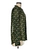 CAbi 100% Polyester Green Long Sleeve Blouse Size M - photo 4