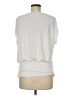 Boston Proper White Short Sleeve Top Size M - photo 2