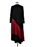Comfy U.S.A. Color Block Black Casual Dress Size 1X - photo 2