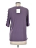 89th & Madison Purple Short Sleeve Top Size M - photo 2